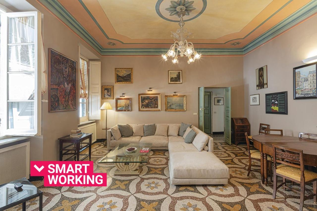 Fancy Apartment In Palazzo Grimaldi By Wonderful Italy เจนัว ภายนอก รูปภาพ